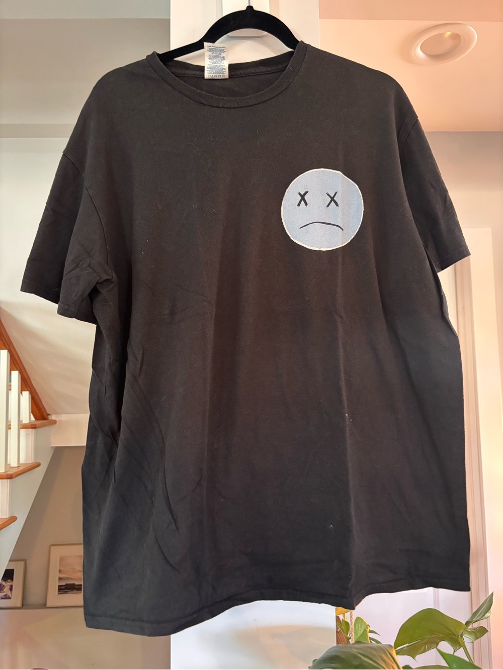 Black Emoji T-Shirt - Size XL